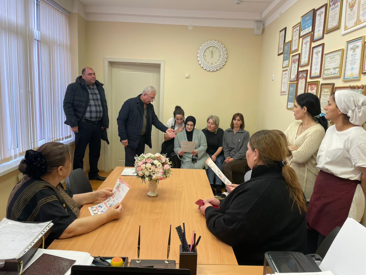 Занятие по гражданской обороне с населением в заглубленном помещении подземного пространства (ЗППП - Укрытие) по пер. Агасиева, 18 А, г. Дербент