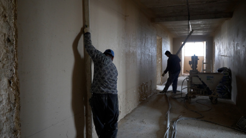 Ремонт Дербентского кадетского корпуса идет в соответствии с графиком