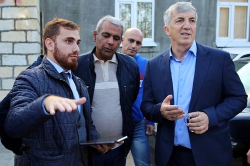 Хизри Абакаров проинспектировал магальную часть города