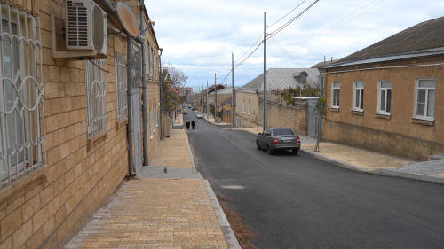 Завершилось асфальтирование улицы Арона Эрлиха