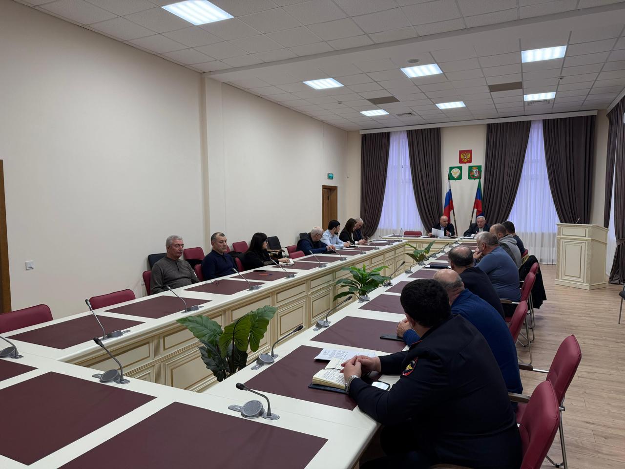 Заседание  эвакуационной комиссии городского округа «город Дербент»