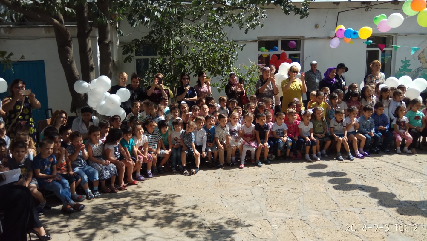 Митинг, посвященный Дню солидарности в  борьбе с терроризмом прошел в МБДОУ Детский сад № 11
