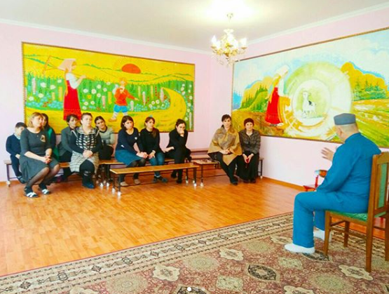 Встреча имама мечети с  коллективом МБДОУ Детский  сад №20 «Аленушка»