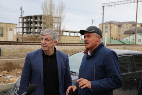 Хизри Абакаров посетил улицу Махачкалинскую