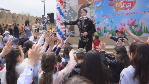 В Дербенте отметили праздник Весны и Труда