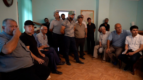 Жители села Геджух будут соблюдать график подачи воды для нормализации водоснабжения в Дербенте