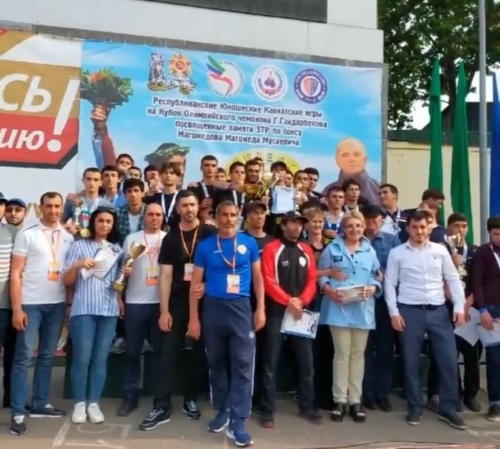 Дербентская команда заняла 2 место на Республиканских Юношеских Кавказских играх