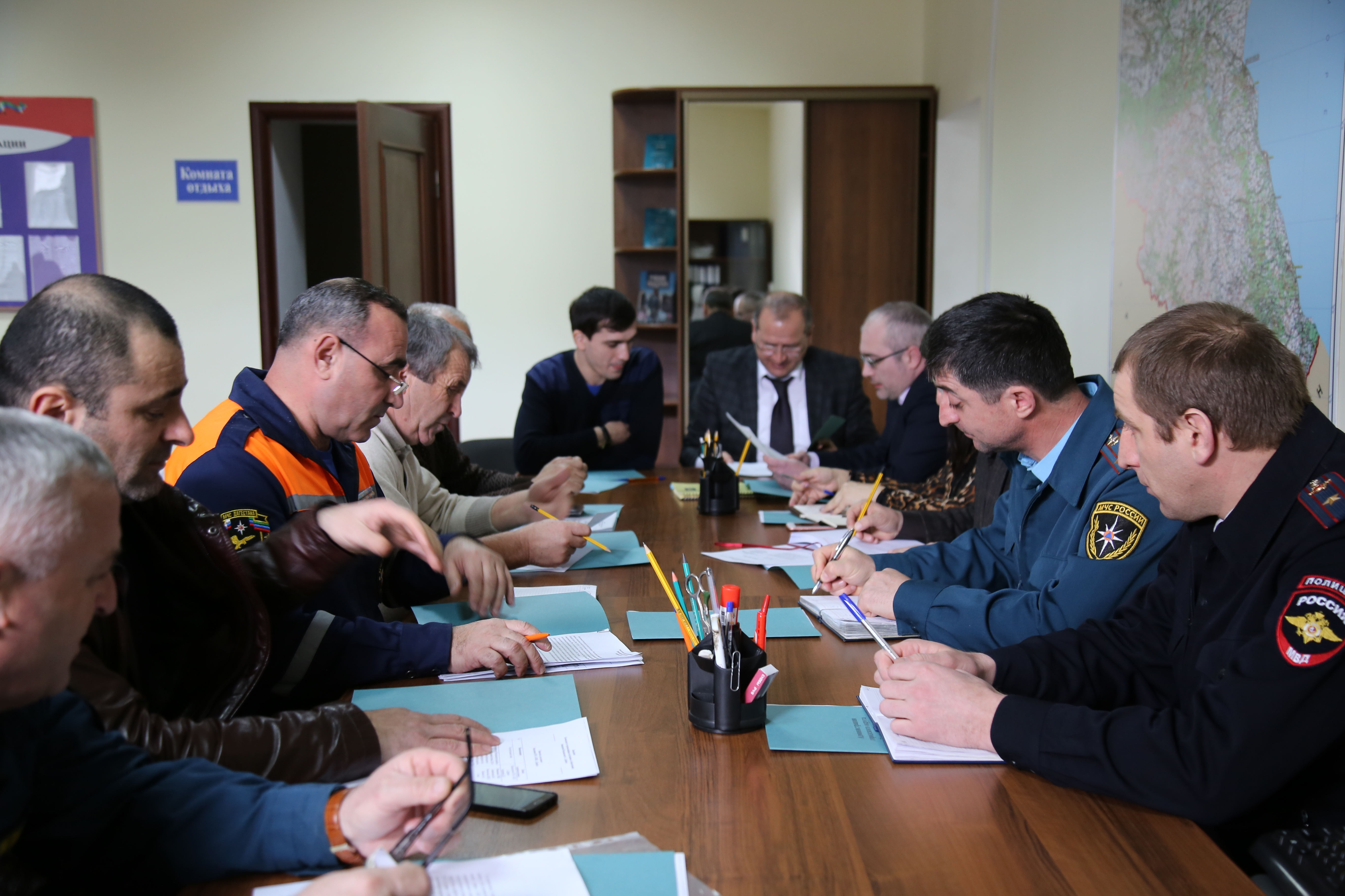 В Дербенте состоялось заседание комиссии по чрезвычайным ситуациям