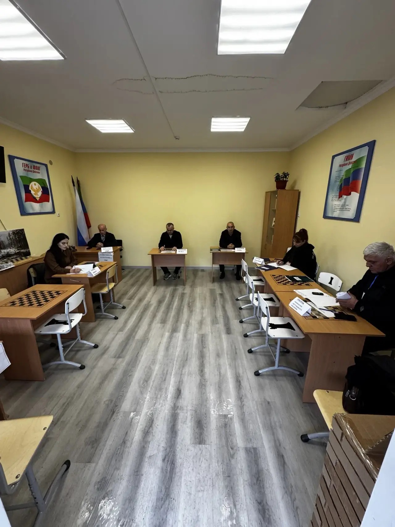 В Дербентском кадетском корпусе развернут пункт временного содержания 