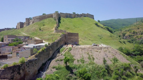 В ландшафтном парке Дербента построено две смотровые площадки 