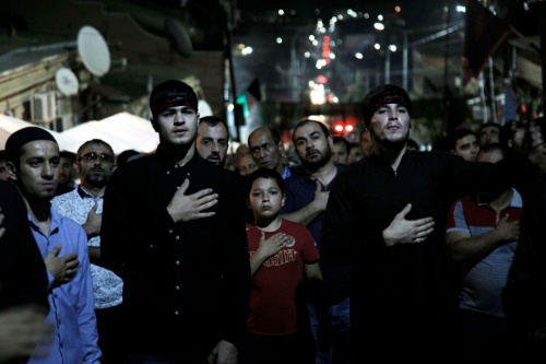 Хизри Абакаров посетил магальную часть города, где проходят траурные мероприятия, посвященные месяцу Мухаррам