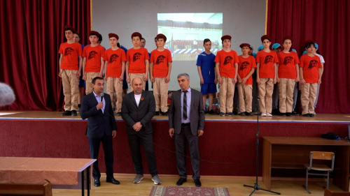 Спортинвентарь от Главы Дагестана передали школе-интернату №2 г. Дербента